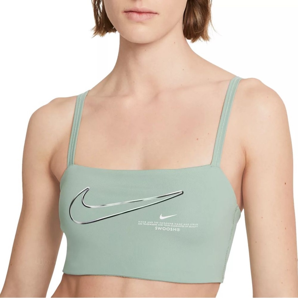 NWT Nike Training Indy Swoosh light support sports bra